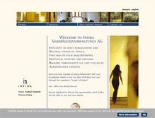 Tablet Screenshot of infiba.ch